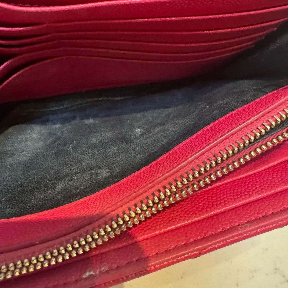 Yves Saint Laurent Fuchsia Crossbody Bag - Picture 8 of 9